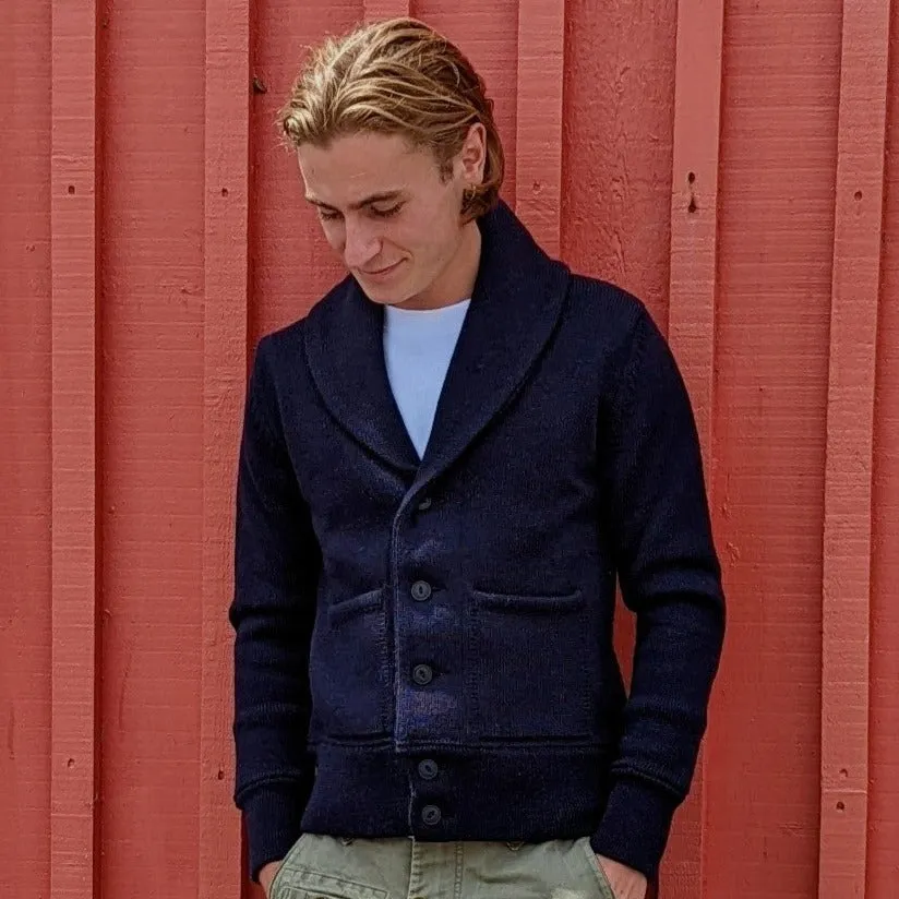 THE EXPLORER CARDIGAN - NAVY