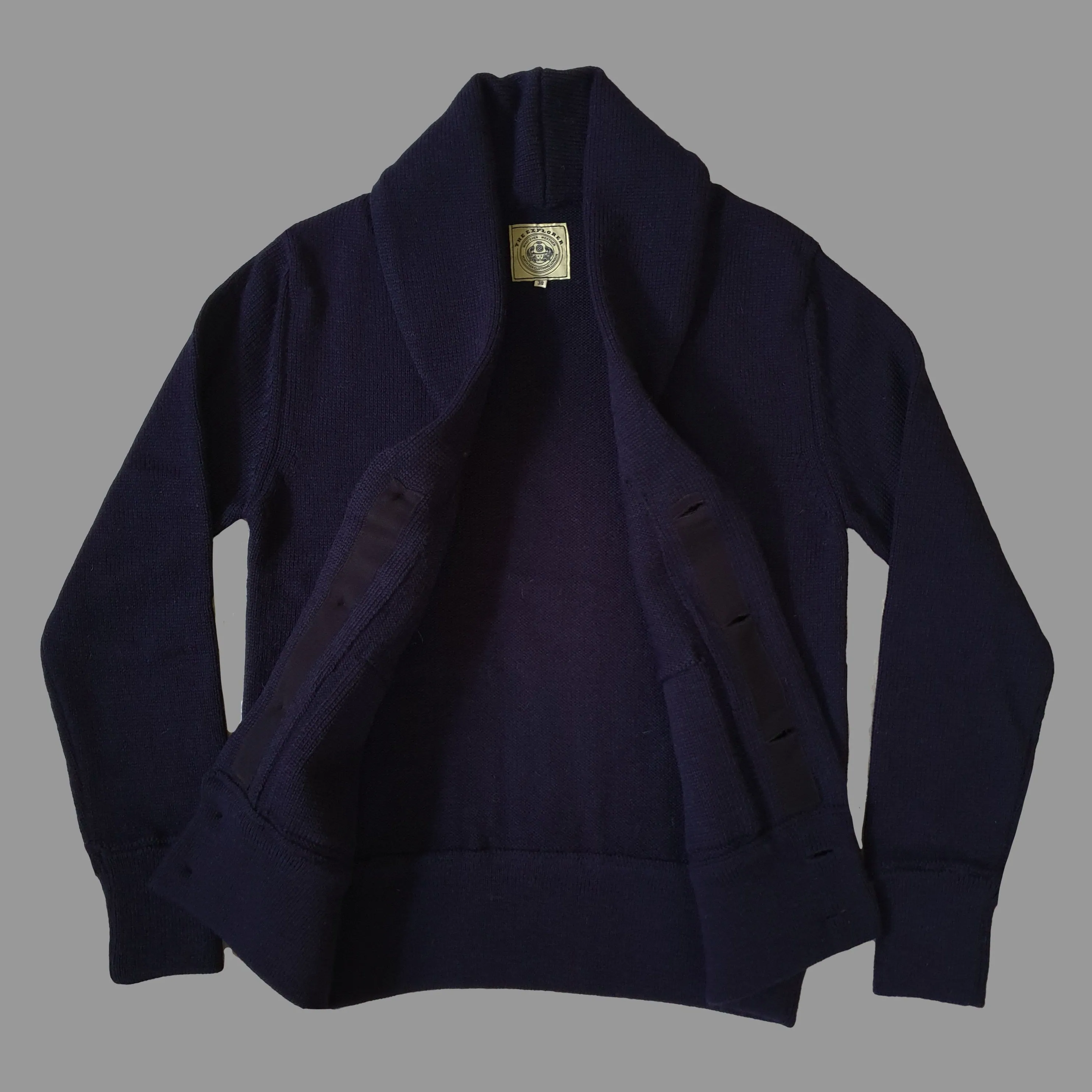 THE EXPLORER CARDIGAN - NAVY