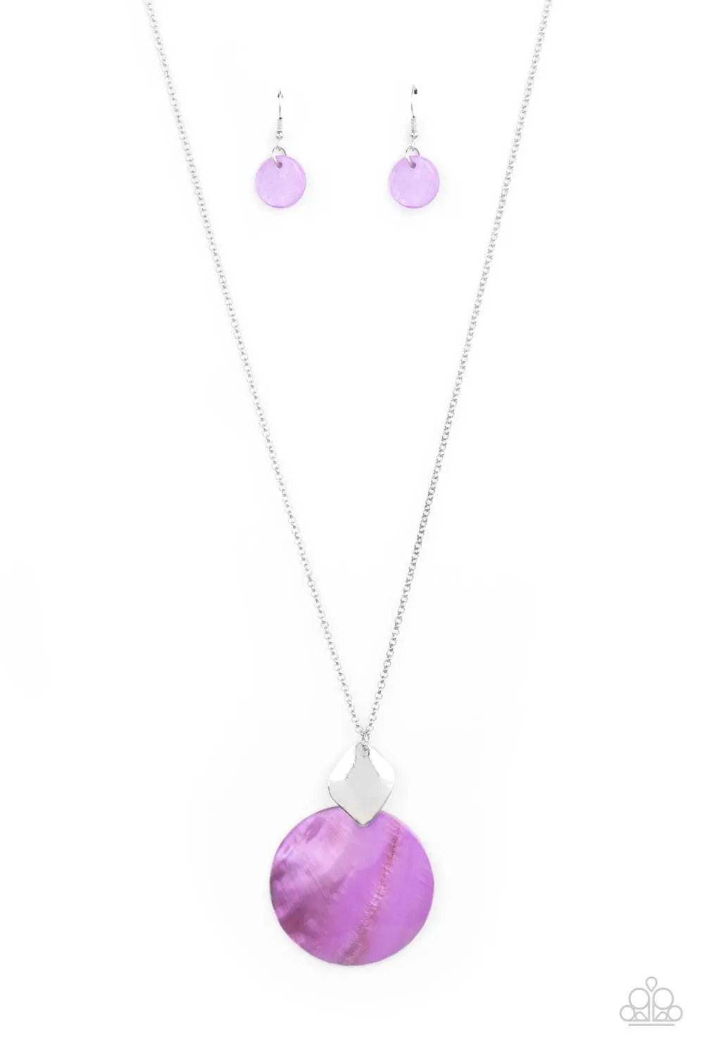 Tidal Tease Purple-Necklace