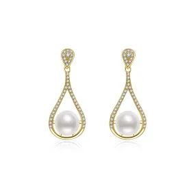 Top Grade Freshwater Pearl Earrings WE00730