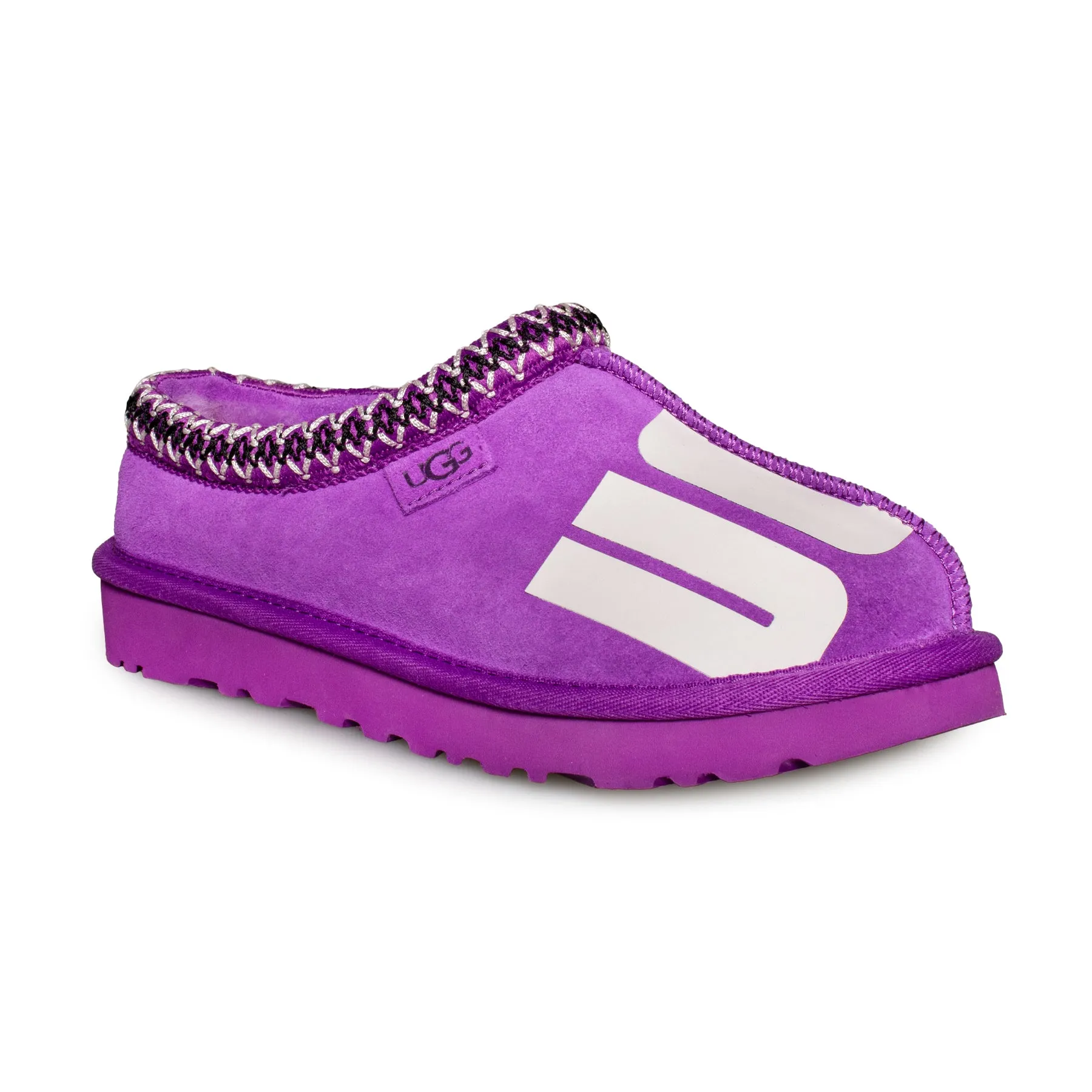 UGG Tasman Chopd Purple Sky Slippers - Women's