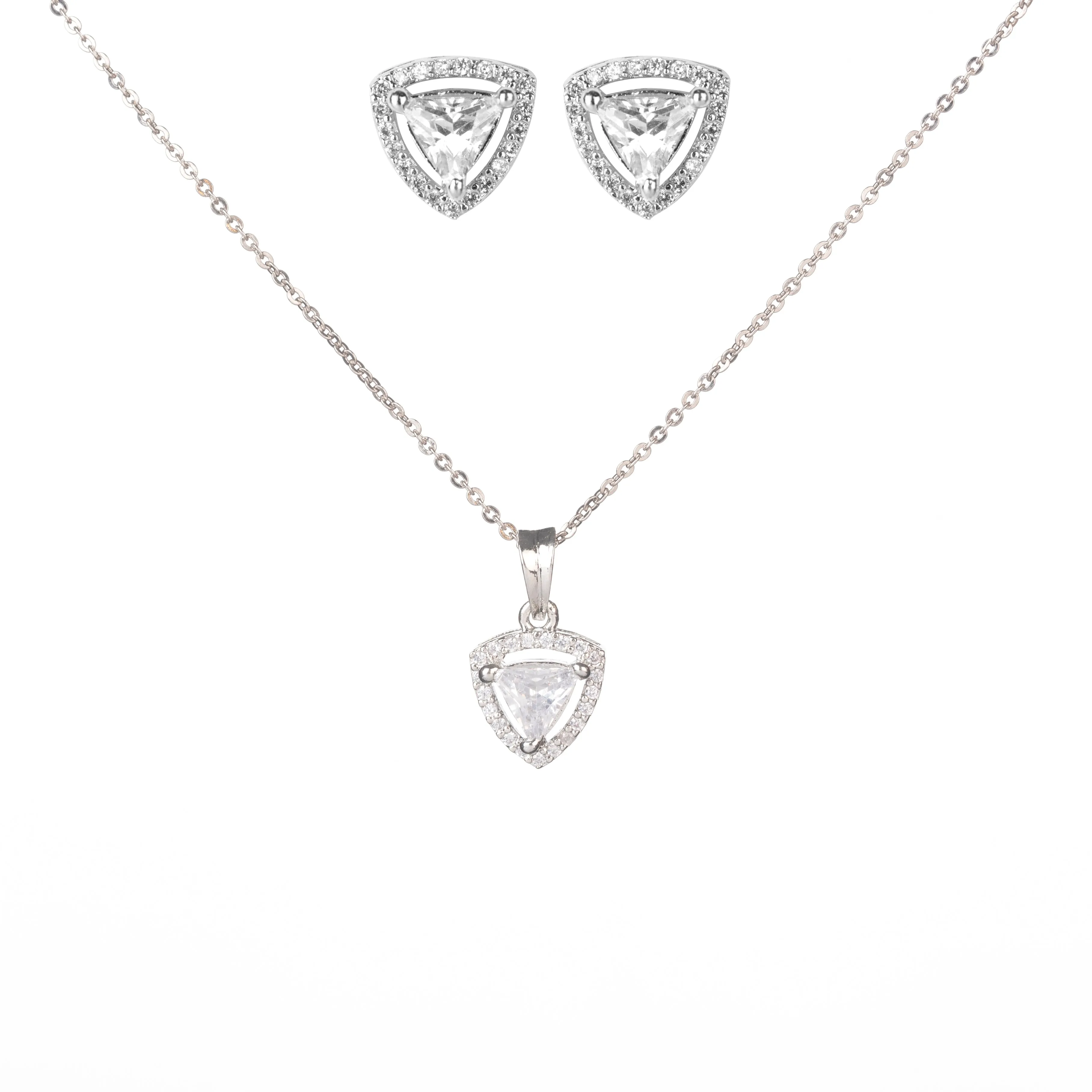 Vintage-Inspired Rhodium Locket Set with Pearl