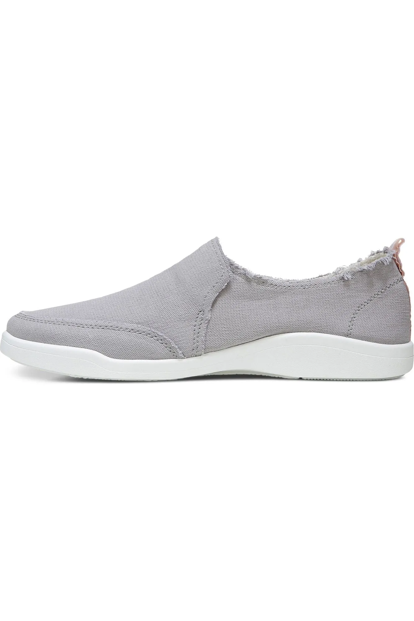 Vionic Canvas Slip-On Flat - Style Malibu GRY