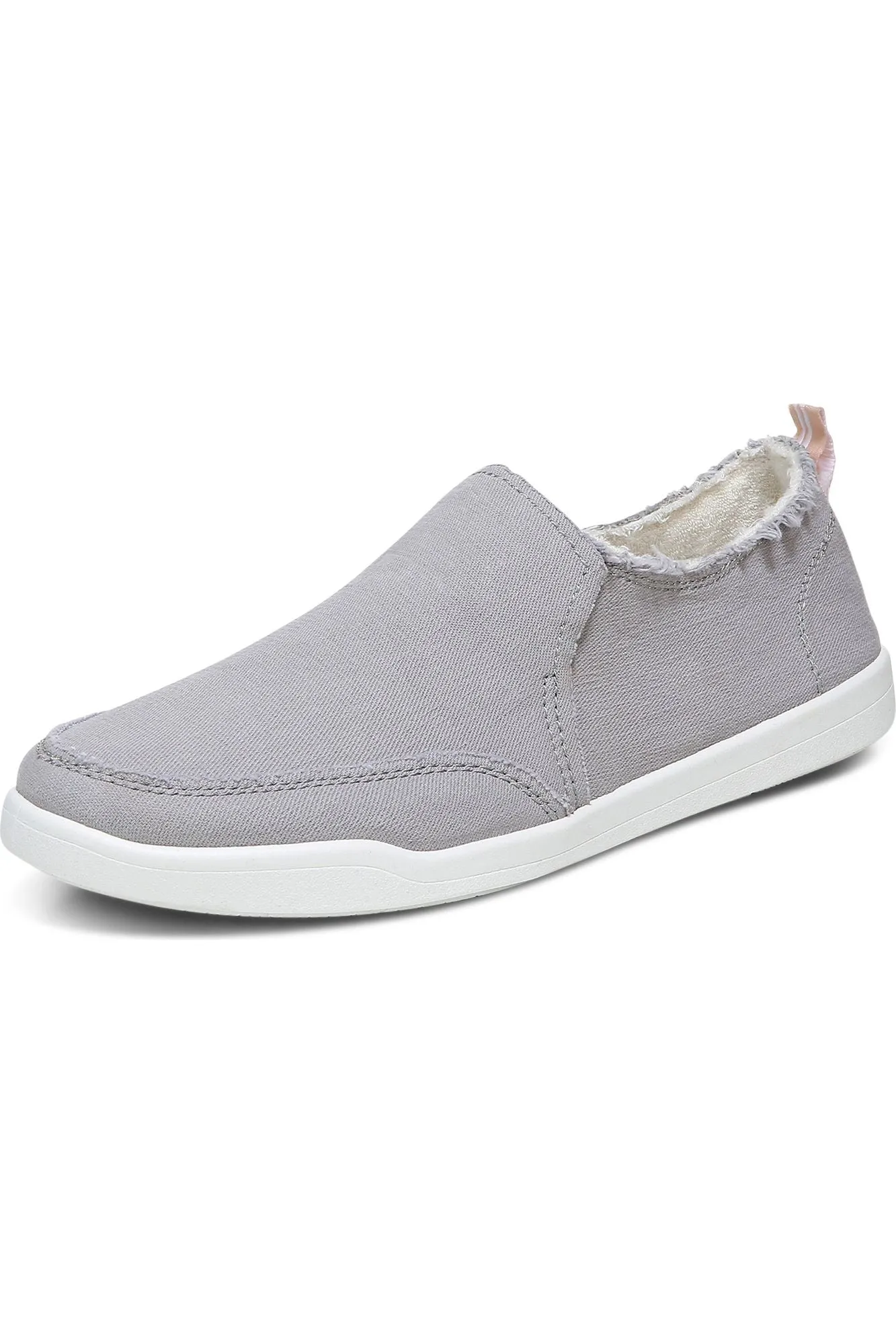 Vionic Canvas Slip-On Flat - Style Malibu GRY