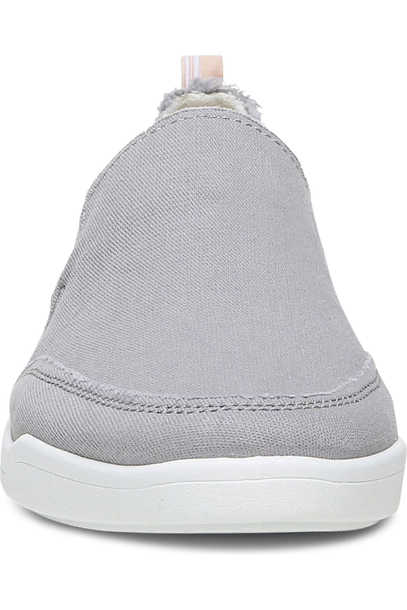 Vionic Canvas Slip-On Flat - Style Malibu GRY