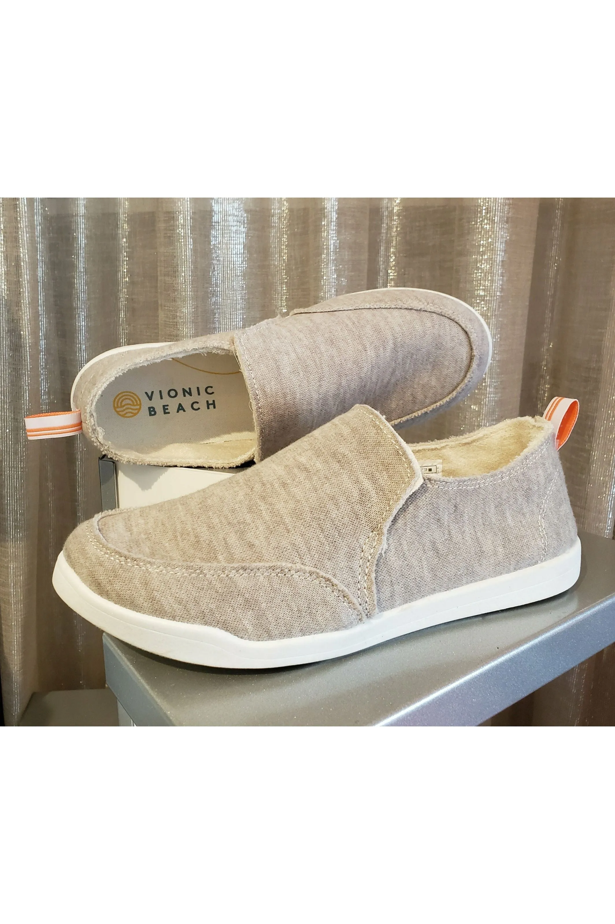 Vionic Canvas Slip On Shoes - Style Venice Malibu