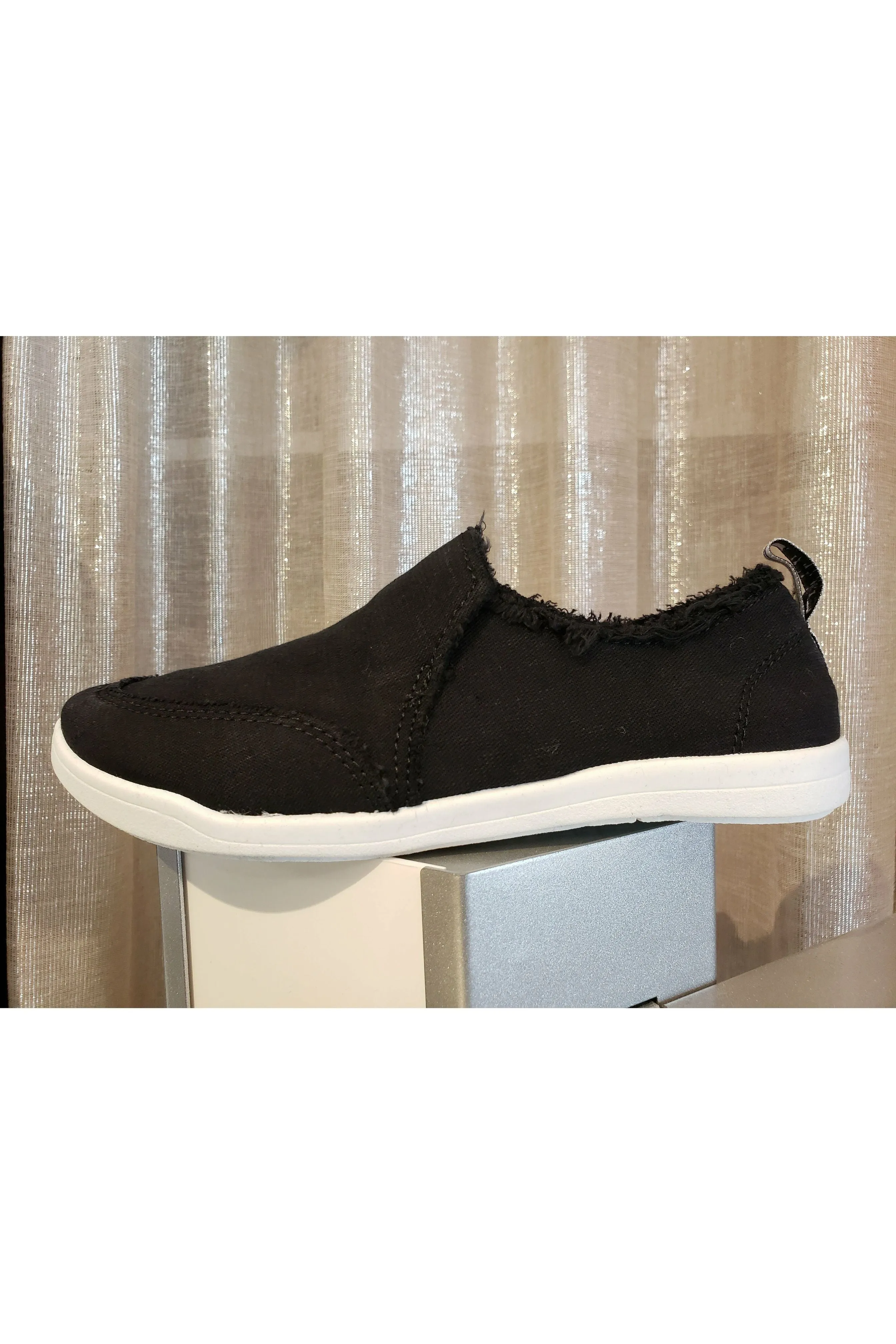 Vionic Canvas Slip On Shoes - Style Venice Malibu