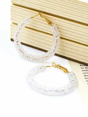 White Joy Hoop