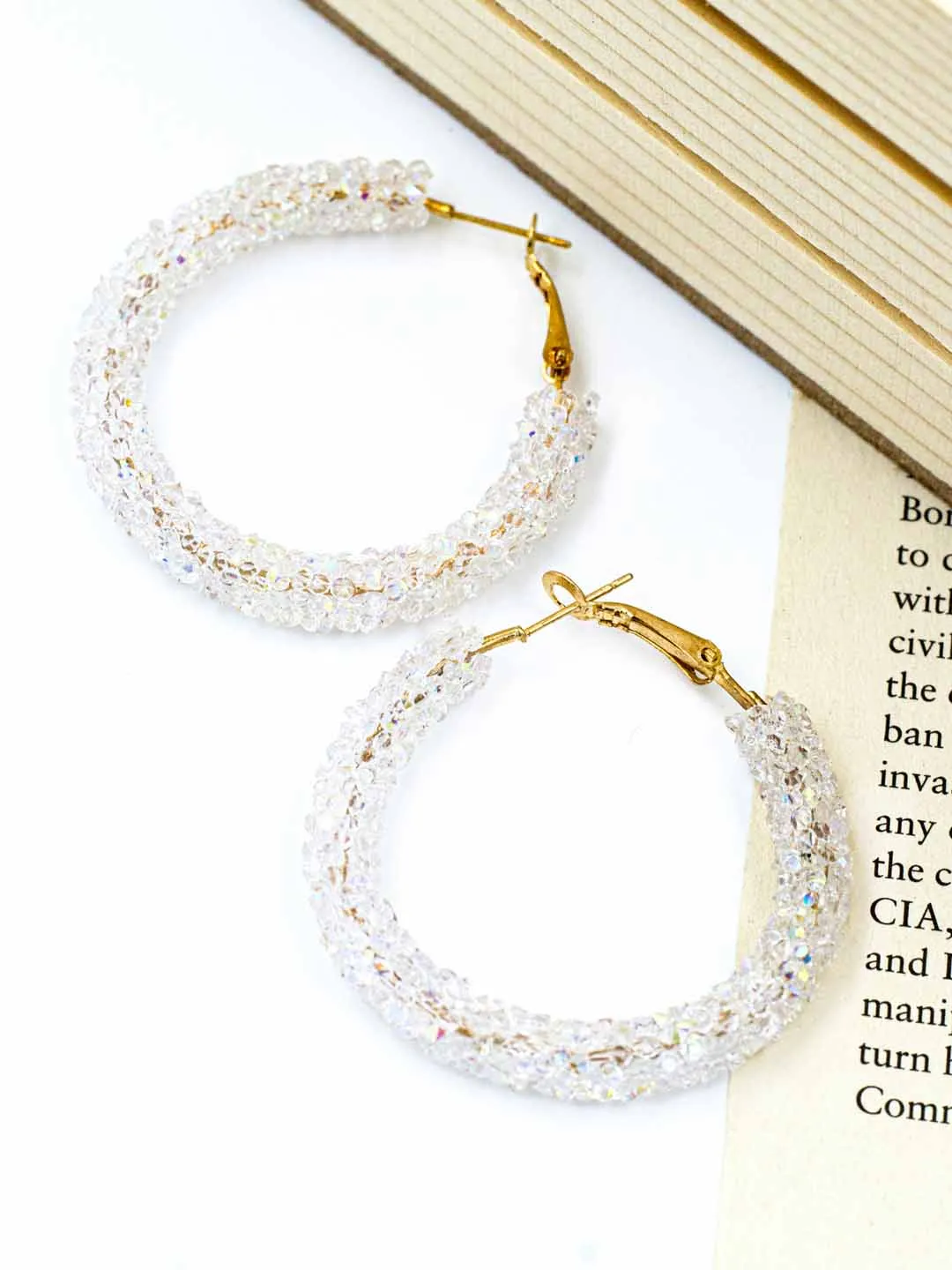 White Joy Hoop